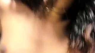 Solo ladyboy masturbation