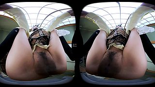 Yui Natsuhara in Schoolgirl Fetish Picture Book VR - VRlab9division