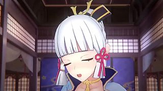 Shirakami's Genshin Impact: Cumshot & Creampie Compilation