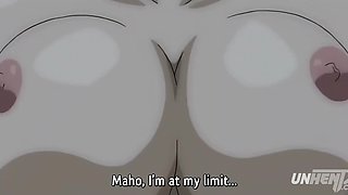 Busty Cheating Anime MILF Rides Thick Senpai Dick In Hot Hentai