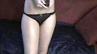 Amateur Webcam Cute Teen Plays Solo with Big