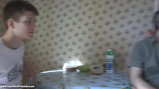 Cuckold russian porn with young wife Sheyla