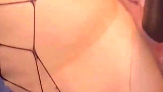 Redhead with Big Ass Fucks BBC Dildo