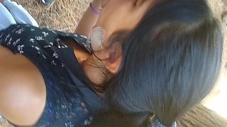 She Sucks My Cock And Swallows The Cum In Public