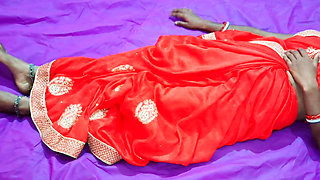 Newly Married Couples Valentine's Day Love in Bed