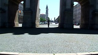 Amateur ass ramming outdoors