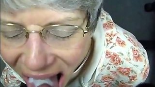 Granny Cum Eater