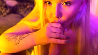 Big butted teen loves to throw it back on his dick POV