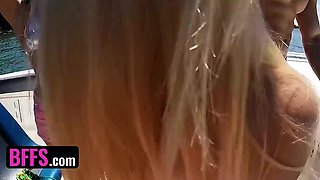 Bffs - Boat Party of Teen Besties Leads to Hardcore Pounding with Massive Cock
