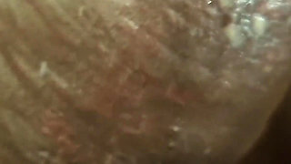 Black Man Playing the Try Not Cum Challenge with His Wife Sucking on His Cock and Ended up Cumming Hard Inside Her Mouth