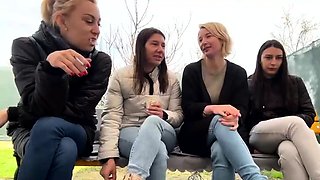 Lesbian Amateurs Fucking Outdoors