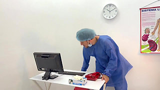 Method Doctor Relieves My Discomfort with His Big Thick Cock Inside My Tight Pussy. Instant Relief