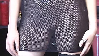 Tied up Teen Gets Her Pussy Shot with a Water Toy