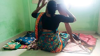 Appartment Aunty Suck and Fuck with Husband Manager