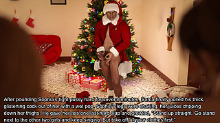 A Wife and Stepmother Real Fucking the Christmas Day Story