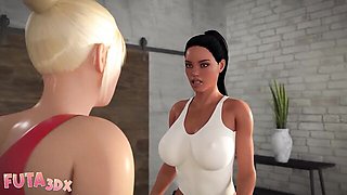 Futa3DX featuring lovebird's bruntte trailer