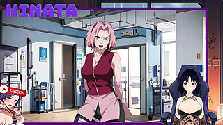 Hinata and Sakura, Chatting Quietly, Shinobi Secrets Ep 11