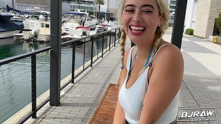 Chloe Lands A Load - BJRAW
