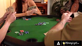 MOMMYS GIRL - MILF Charlie Forde Has Sneaky Threesome With Besties Vanna Bardot  Hayley Davies