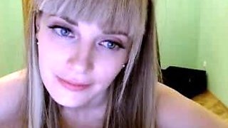 Homemade amateur webcam babe masturbating