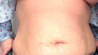 Hot amateur bbw stripping and masturbating