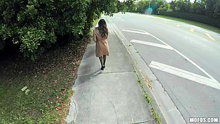 POV sex with exotic babe Vivianna Mulino