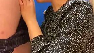 Marine Rossi I fuck my husband in the toilet of her job