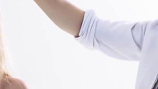 White room with Hanna