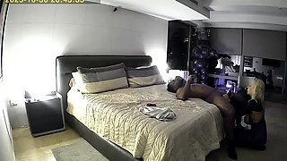 Horny stockings amateur blonde