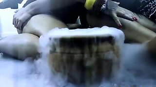 Hot Asian big cock blowjob and handjob