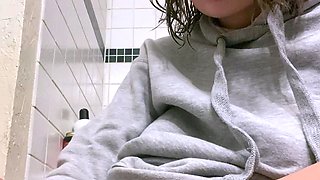 Stacked brunette goes solo toys and masturbation