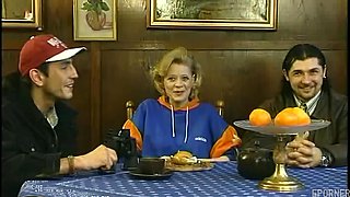 German mature beauty surrenders to wild, vintage passionate heat