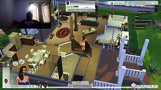 I used Guinn Wives to Make Woohoo's while naked in The Sims 4 Gameplay on Xbox One