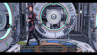 Stranded in Space - Holding Hands with Asian Scientist MILF