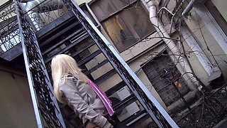 Sex Date with a Blowjob and Fucking in the Toilet in the Restaurant