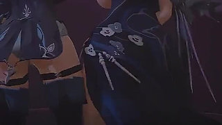 No.9 Genshin Impact; Bronya; Timid; Double Penetration; Impregnation; White Tiger; Dance Bang; Internal Ejaculation