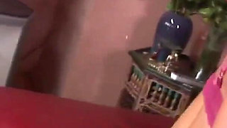Busty BBW Honey West sucks and fucks big cock