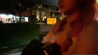 Big tits Thai teen really gets into it