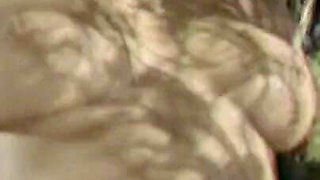 Beautiful Blonde Fucked by Black Man in the Woods