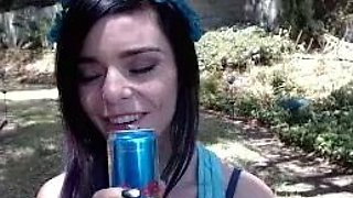 Teen Cute Italian Brunette Solo At