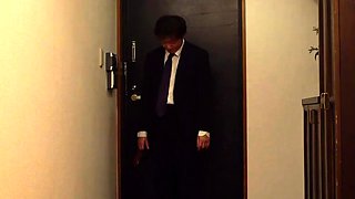 Kinky double japanese blowjob and hardcore fucking session