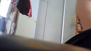 Stepmom 41 spied in shower (hairy cunt)