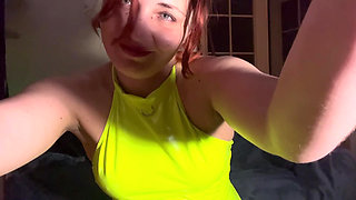 Plastic Bag Domination in Latex Minidress POV