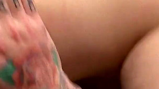 Mira Sunset thought she was alone with her sex toy but her stepbrother takes advantage of the situation