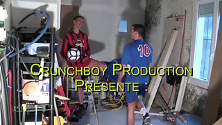 Enzo Rimenez fucked by the XXL cock of Fred sexy footballer