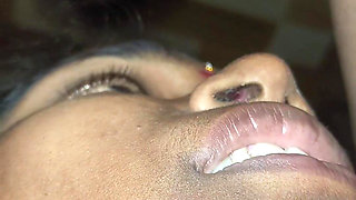 Desi Stepbrother Toilet on Stepsisters Body