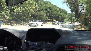 Road Head From a Redhead with Violet Monroe