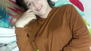 Blonde Step Sister Ashleysoy Naked POV Rough Sex & Cum Swallow