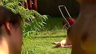 A Very Hot Picnic: Two Blonde Hot Lesbians Hard Fuck