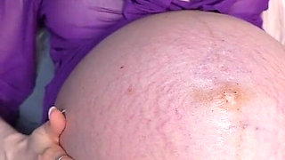 Hot Teasing From Pregnant